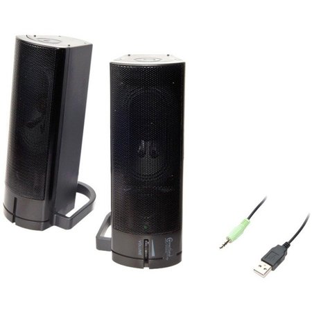 Syba Usb Stereo Speaker w/ Magnetic Design,  CL-SPK20037